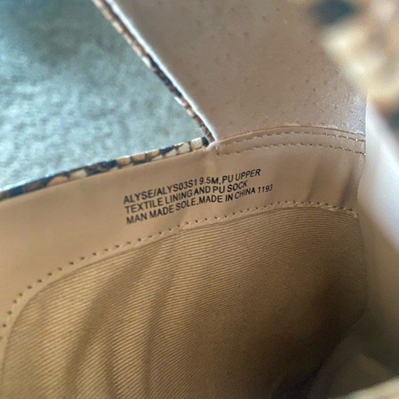 Steve Madden Snake Print Booties - Picture 8 of 8